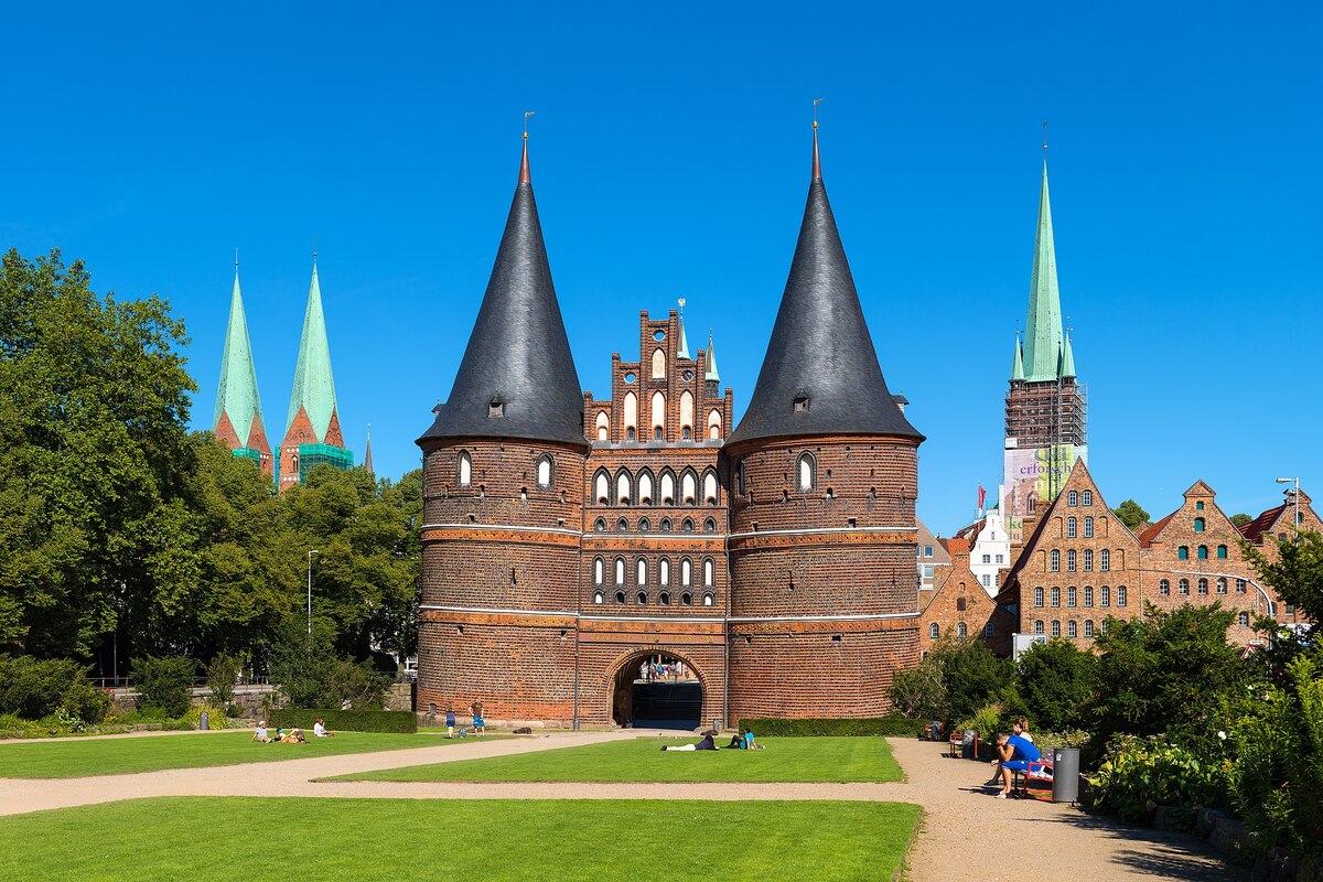 Holstentor in L�beck